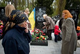 Requiem for the dead Ukrainian defenders