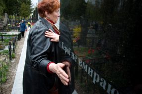 Requiem for the dead Ukrainian defenders