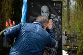 Requiem for the dead Ukrainian defenders