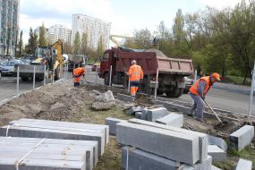 Дорожные работы в Киеве