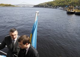 Vladimir Omelyan and Vitali Klitschko