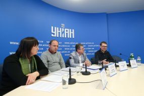 Участники пресс-конференции