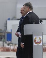 Петро Порошенко та Олександр Лукашенко на ЧАЕС