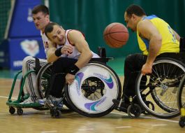 Basketball tournament for people with disorders of the musculoskeletal system