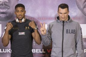 Anthony Joshua and Wladimir Klitschko