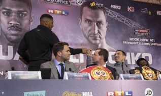 Anthony Joshua and Wladimir Klitschko