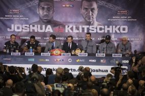 Anthony Joshua and Wladimir Klitschko