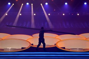 Сцена для конкурса "Евровидение-2017"