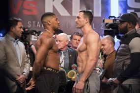 Anthony Joshua and Wladimir Klitschko
