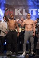 Anthony Joshua and Wladimir Klitschko
