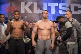 Anthony Joshua and Wladimir Klitschko