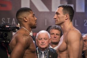 Anthony Joshua and Wladimir Klitschko