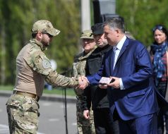 Arsen Avakov and Arseniy Yatsenyuk