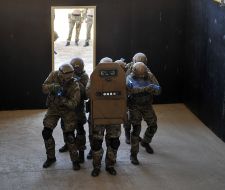 The opening of the training complex for special forces of the National Police ("shoot-house"),