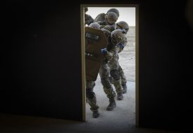 The opening of the training complex for special forces of the National Police ("shoot-house"),