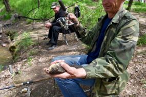 Fishing in Zaporozhye