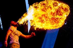 Fire life fest in Uzhhorod