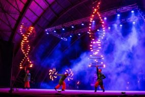 Fire life fest in Uzhhorod