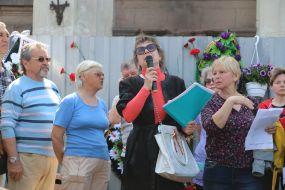 Action to commemorate the victims of the unrest in Odessa