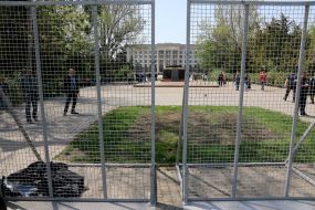 Action to commemorate the victims of the unrest in Odessa