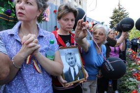 Action to commemorate the victims of the unrest in Odessa