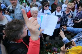 Action to commemorate the victims of the unrest in Odessa