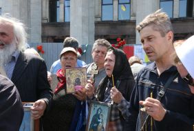 Action to commemorate the victims of the unrest in Odessa
