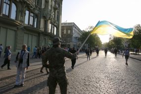 People paid tribute to killed on May 2, 2014