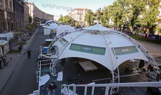 Fan Zone Eurovision Village on Khreshchatyk