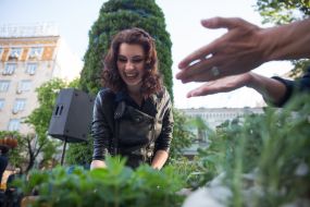 The opening of the temporary installation "The Ritual of Nature