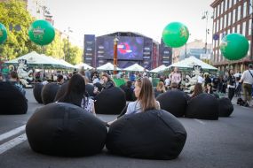 Fan Zone Eurovision Village on Khreshchatyk