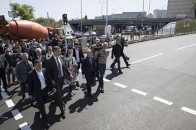 Gennady Plis, Vitali Klitschko and Nikolai Povoroznik