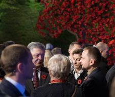 Petro Poroshenko with his wife Marina