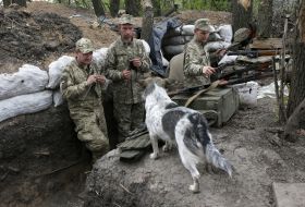 Українські військовослужбовці