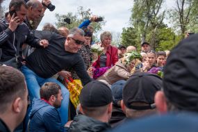 The clashes during the events on the occasion of the Victory Day