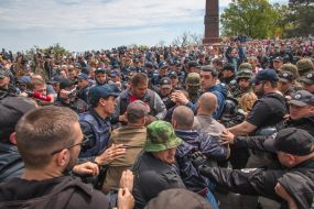 The clashes during the events on the occasion of the Victory Day