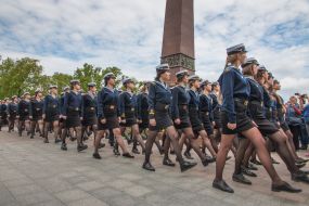 Курсанты морской академии 