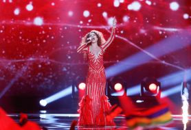 Eurovision 2017 song contest. 1st Semi final. Tamara "Tako" Gachechiladze