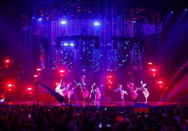 Eurovision 2017 song contest. 1st Semi final. Jamala