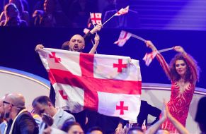 Eurovision 2017 song contest. 1st Semi final. Tamara "Tako" Gachechiladze