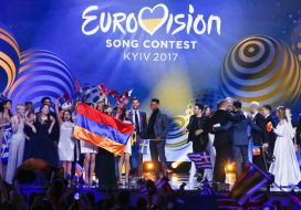 Eurovision 2017 song contest. 1st Semi final