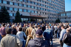 Meeting of employees of PJSC "ArcelorMittal Kryviy Rih"