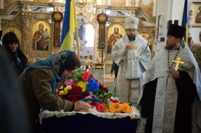 Farewell ceremony with Rostislav Chypenko