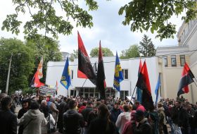 Participants of the picket