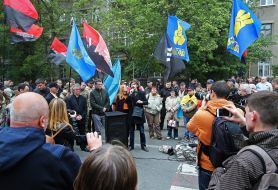 Participants of the picket