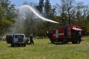 Employees of State Emergency Service eliminated fire