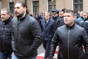 Акция протеста возле Тернопольского горсовета