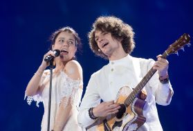 Rehearsal of final of "Eurovision 2017"