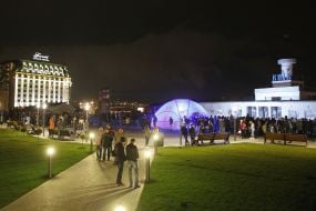 Postal square in Kiev