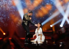 Eurovision 2017 song contest. Grand final. Joci Papai